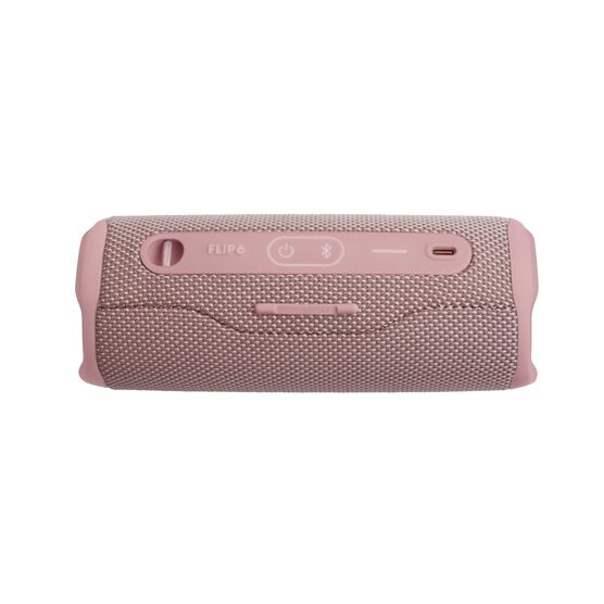 JBL Flip 6 - Pink - Portable Waterproof Speaker - Bottom JBL Flip 6 - Pink - Portable Waterproof Speaker - Bottom