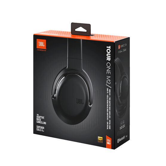JBL Tour One M2 - Black - Wireless over-ear Noise Cancelling headphones - Detailshot 10 JBL Tour One M2 - Black - Wireless over-ear Noise Cancelling headphones - Detailshot 10