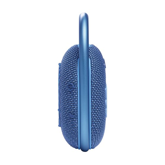 JBL Clip 4 Eco - Blue - Ultra-portable Waterproof Speaker - Left JBL Clip 4 Eco - Blue - Ultra-portable Waterproof Speaker - Left