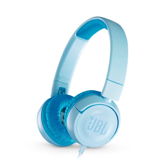 JBL JR300 - Ice Blue - Kids on-ear Headphones - Hero JBL JR300 - Ice Blue - Kids on-ear Headphones - Hero
