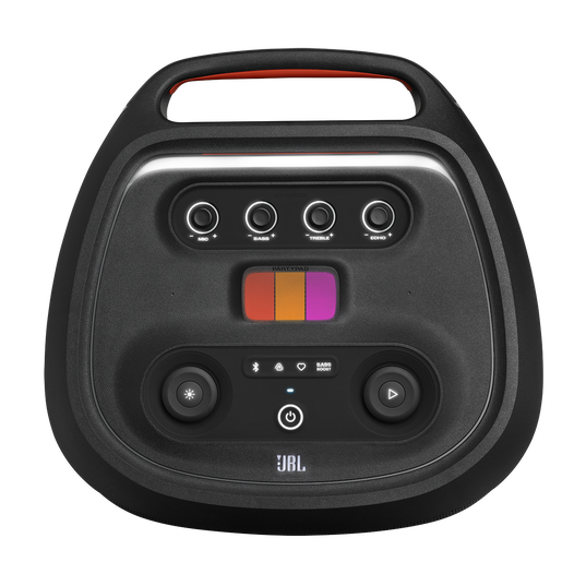 JBL PartyBox Ultimate - Black - Massive party speaker with powerful sound, multi-dimensional lightshow, and splashproof design. - Top