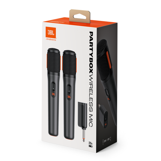 JBL PartyBox Wireless Mic - Black - Digital wireless microphones - Detailshot 6