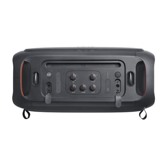 JBL PartyBox On-the-Go Essential - Black - Portable party speaker with built-in lights and wireless mic - Detailshot 9 JBL PartyBox On-the-Go Essential - Black - Portable party speaker with built-in lights and wireless mic - Detailshot 9