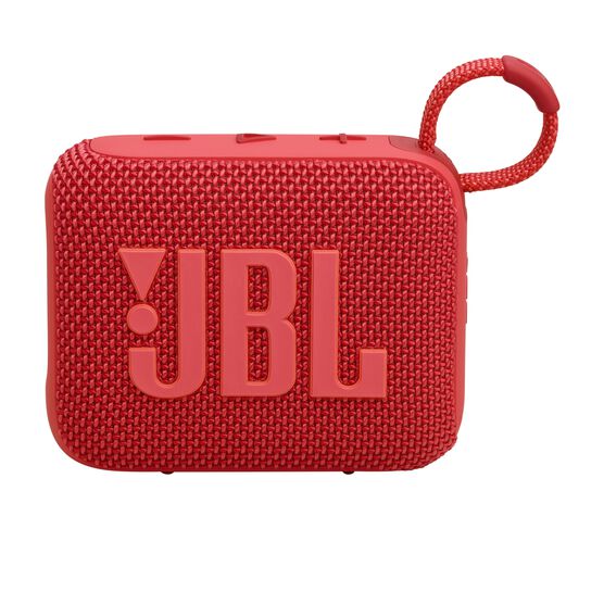 JBL Go 4 - Red - Ultra-Portable Bluetooth Speaker - Front JBL Go 4 - Red - Ultra-Portable Bluetooth Speaker - Front