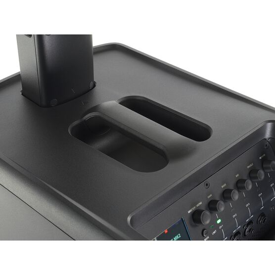 JBL EON ONE MK2 - Black - All-In-One, Battery-Powered Column PA with Built-In Mixer and DSP - Detailshot 8 JBL EON ONE MK2 - Black - All-In-One, Battery-Powered Column PA with Built-In Mixer and DSP - Detailshot 8