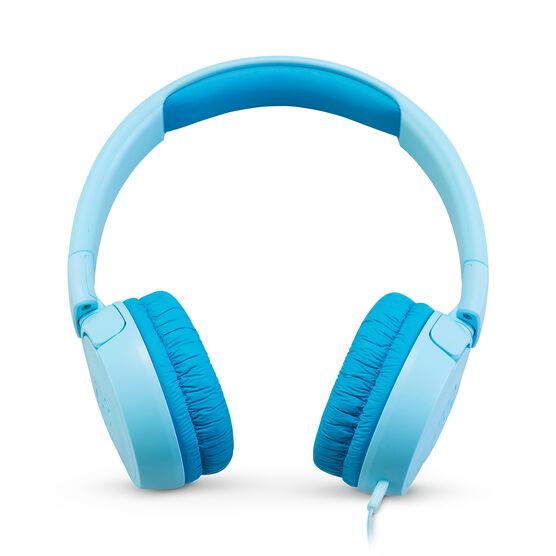 JBL JR300 - Ice Blue - Kids on-ear Headphones - Front JBL JR300 - Ice Blue - Kids on-ear Headphones - Front