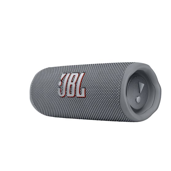 JBL Flip 6 - Grey - Portable Waterproof Speaker - Detailshot 1 JBL Flip 6 - Grey - Portable Waterproof Speaker - Detailshot 1