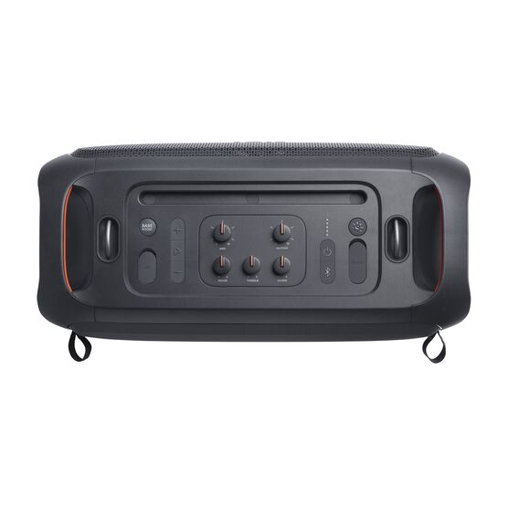 JBL PartyBox On-the-Go Essential - Black - Portable party speaker with built-in lights and wireless mic - Top JBL PartyBox On-the-Go Essential - Black - Portable party speaker with built-in lights and wireless mic - Top