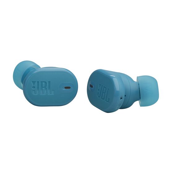JBL Tune Buds 2 - Turquoise - True Wireless Noise Cancelling Earbuds - Detailshot 3 JBL Tune Buds 2 - Turquoise - True Wireless Noise Cancelling Earbuds - Detailshot 3