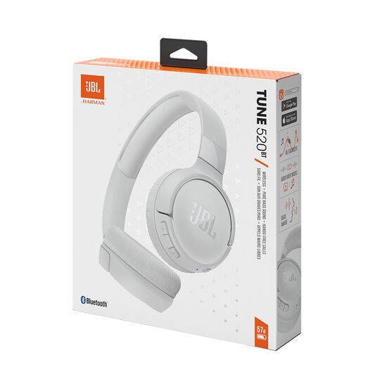 JBL Tune 520BT - White - Wireless on-ear headphones - Detailshot 10 JBL Tune 520BT - White - Wireless on-ear headphones - Detailshot 10