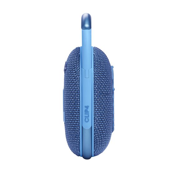 JBL Clip 4 Eco - Blue - Ultra-portable Waterproof Speaker - Right JBL Clip 4 Eco - Blue - Ultra-portable Waterproof Speaker - Right