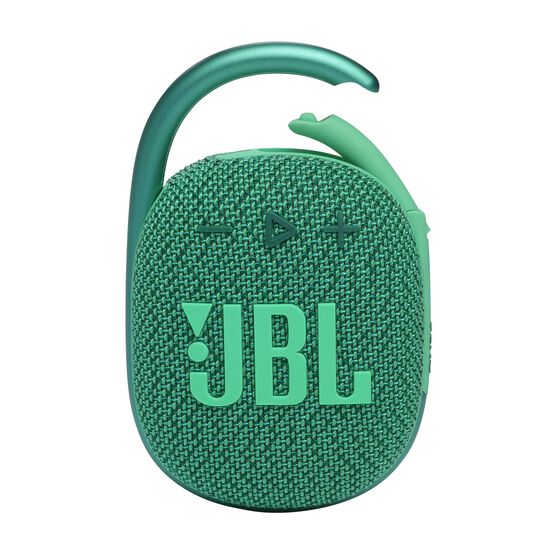 JBL Clip 4 Eco - Green - Ultra-portable Waterproof Speaker - Front JBL Clip 4 Eco - Green - Ultra-portable Waterproof Speaker - Front