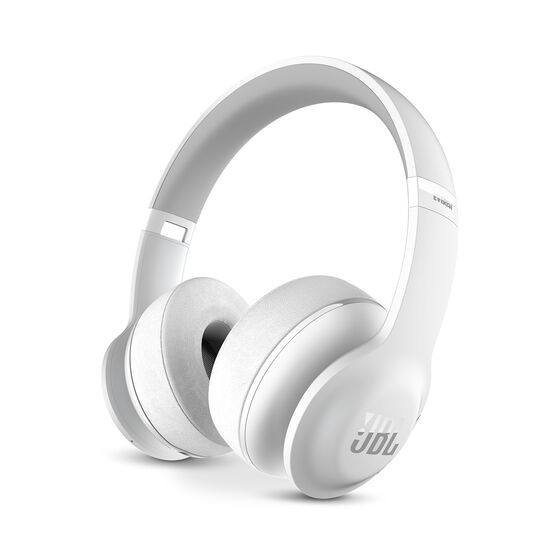 JBL  Everest 300 - White - On-ear Wireless Headphones - Hero JBL  Everest 300 - White - On-ear Wireless Headphones - Hero