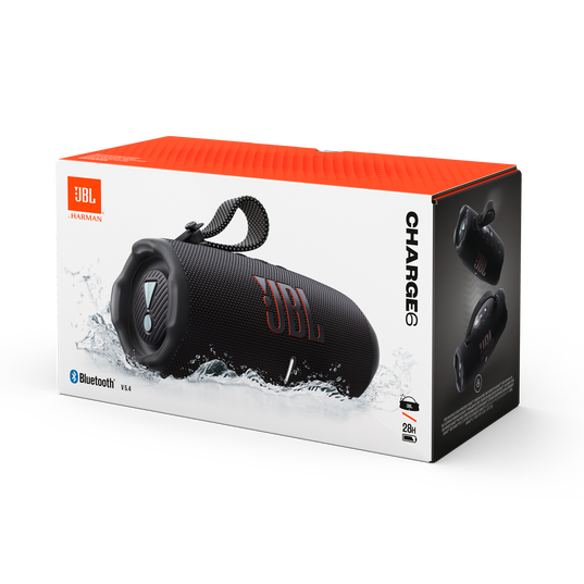 最新版 JBL CHARGE6 ブラック 未使用品 202604270001 JBL Charge 6 | Portable waterproof and drop-proof Bluetooth speaker