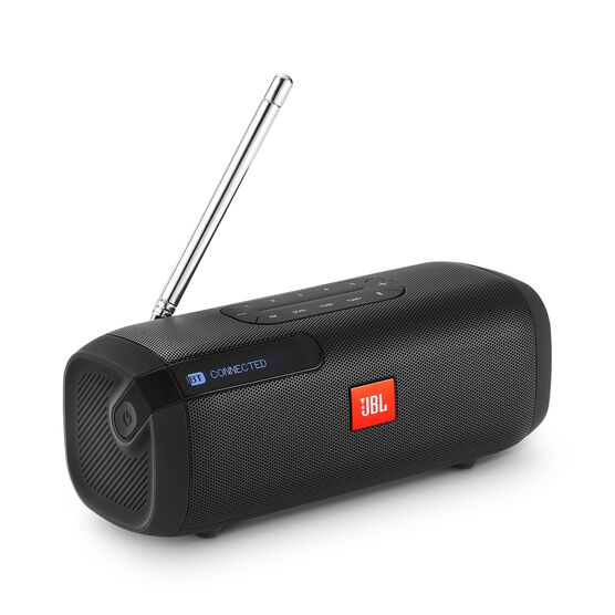 JBL Tuner FM - Black - Portable Bluetooth Speaker with FM radio - Hero JBL Tuner FM - Black - Portable Bluetooth Speaker with FM radio - Hero