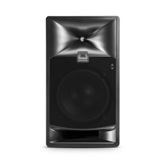 JBL 708P - Black - 8" Bi-Amplified Master Reference Monitor - Front JBL 708P - Black - 8" Bi-Amplified Master Reference Monitor - Front