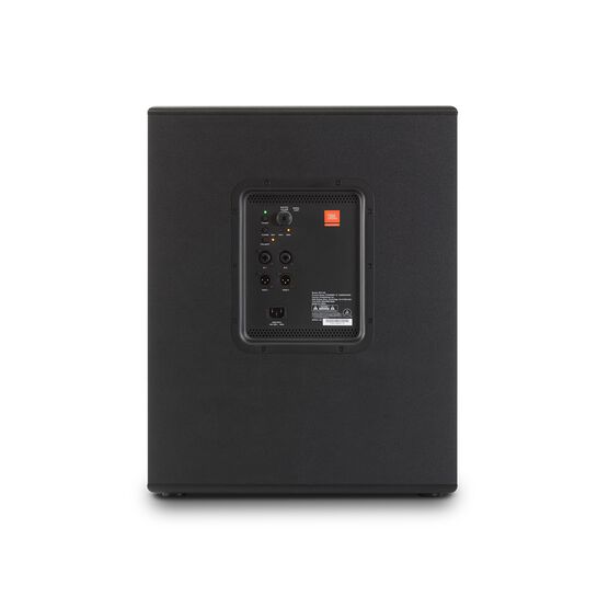 JBL IRX115S - Black - 15" Powered Subwoofer - Back JBL IRX115S - Black - 15" Powered Subwoofer - Back