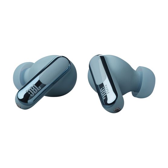 JBL Live Beam 3 - Blue - True wireless noise-cancelling closed-stick earbuds - Detailshot 1 JBL Live Beam 3 - Blue - True wireless noise-cancelling closed-stick earbuds - Detailshot 1
