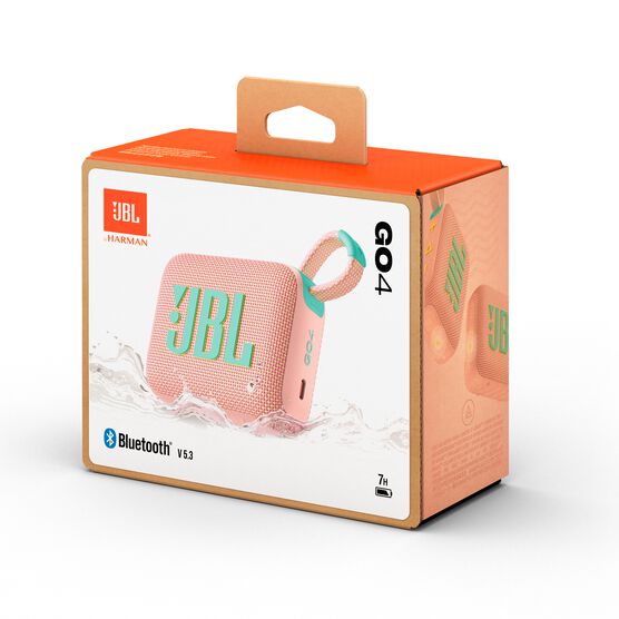 JBL Go 4 - Pink - Ultra-Portable Bluetooth Speaker - Detailshot 7 JBL Go 4 - Pink - Ultra-Portable Bluetooth Speaker - Detailshot 7