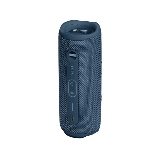 JBL Flip 6 - Blue - Portable Waterproof Speaker - Back JBL Flip 6 - Blue - Portable Waterproof Speaker - Back