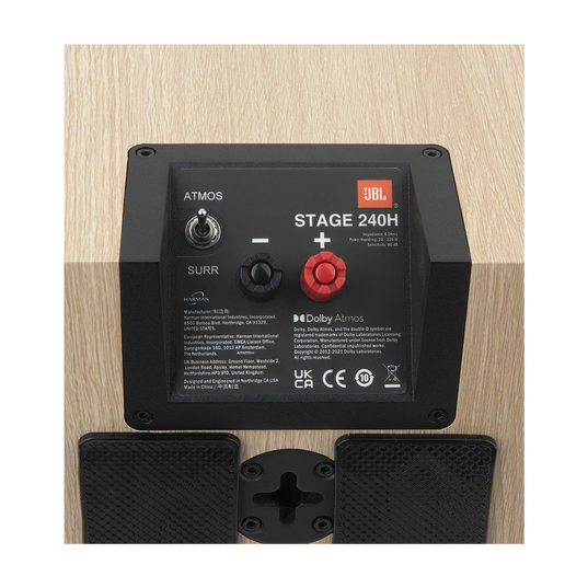 Stage 240H - Latte - 2-Way 4.5-inch (114mm) Dolby Atmos&reg; Surround Sound Loudspeaker - Pair - Detailshot 8