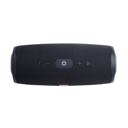 JBL Charge Essential 2 - Gun Metal - Portable Waterproof Speaker with Powerbank - Top
