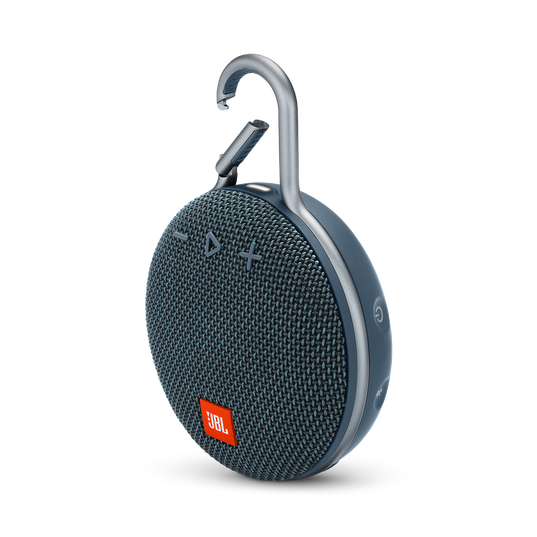 JBL Clip 3 - Ocean Blue - Portable Bluetooth&reg; speaker - Hero
