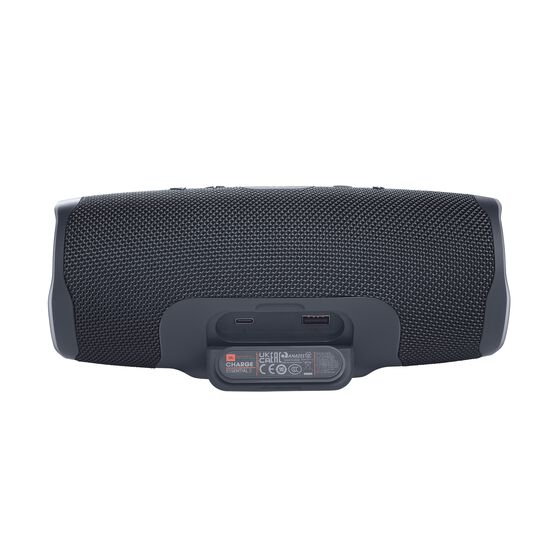 JBL Charge Essential 2 - Gun Metal - Portable Waterproof Speaker with Powerbank - Detailshot 2 JBL Charge Essential 2 - Gun Metal - Portable Waterproof Speaker with Powerbank - Detailshot 2