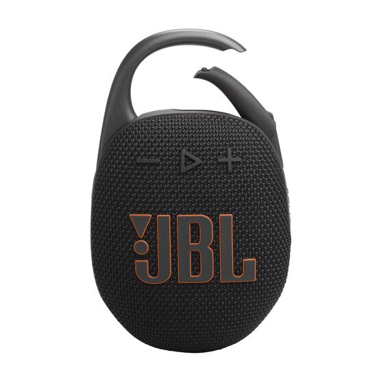 JBL Clip 5 - Black - Ultra-portable waterproof speaker - Front JBL Clip 5 - Black - Ultra-portable waterproof speaker - Front