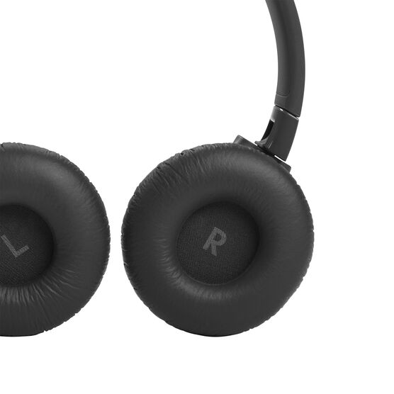 JBL Tune 660NC - Black - Wireless, on-ear, active noise-cancelling headphones. - Detailshot 3 JBL Tune 660NC - Black - Wireless, on-ear, active noise-cancelling headphones. - Detailshot 3