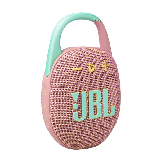 JBL Clip 5 - Pink - Ultra-portable waterproof speaker - Hero JBL Clip 5 - Pink - Ultra-portable waterproof speaker - Hero