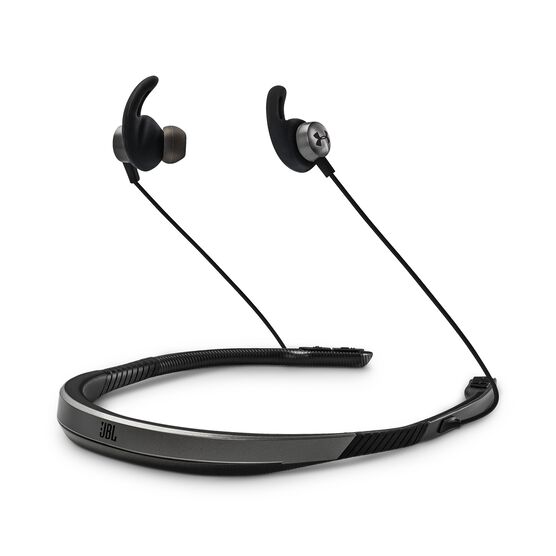 UA Sport Wireless Flex – Engineered by JBL - Grey - Wireless neckband headphones with all-day comfort and secure fit and safety for sport - Hero UA Sport Wireless Flex – Engineered by JBL - Grey - Wireless neckband headphones with all-day comfort and secure fit and safety for sport - Hero