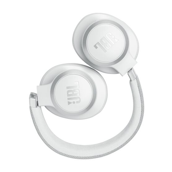 JBL Live 770NC - White - Wireless Over-Ear Headphones with True Adaptive Noise Cancelling - Detailshot 5 JBL Live 770NC - White - Wireless Over-Ear Headphones with True Adaptive Noise Cancelling - Detailshot 5