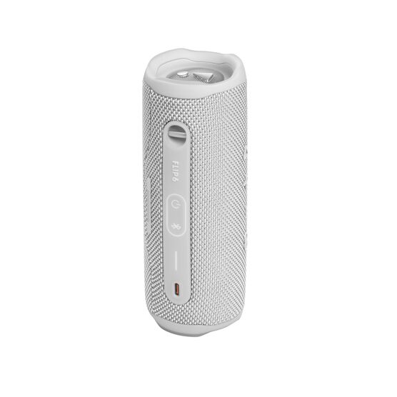 JBL Flip 6 - White - Portable Waterproof Speaker - Back JBL Flip 6 - White - Portable Waterproof Speaker - Back
