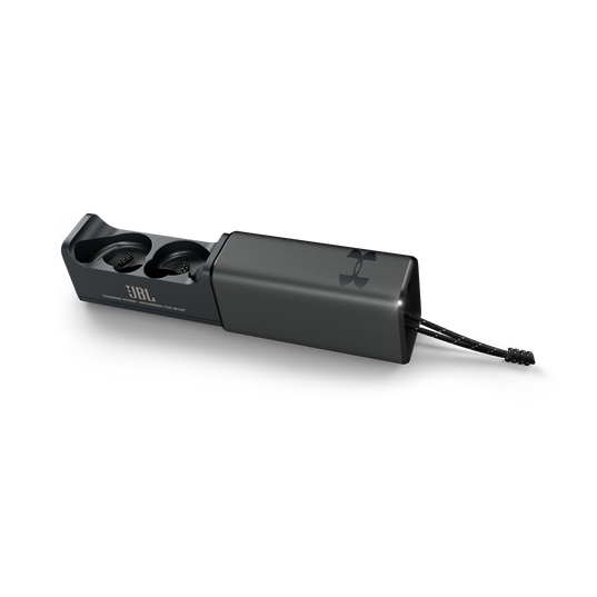 Under Armour&reg; True Wireless Flash &ndash; Engineered by JBL&reg; - Black - Truely wireless sport headphones for your every run, with JBL technology and sound. - Detailshot 7