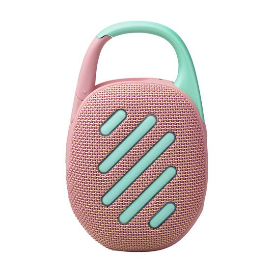 JBL Clip 5 - Pink - Ultra-portable waterproof speaker - Back JBL Clip 5 - Pink - Ultra-portable waterproof speaker - Back