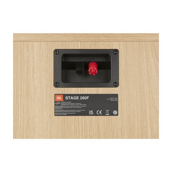 Stage 280F - Latte - 2.5-Way Dual 8-inch (200mm) Floorstanding Loudspeaker - Detailshot 9 Stage 280F - Latte - 2.5-Way Dual 8-inch (200mm) Floorstanding Loudspeaker - Detailshot 9