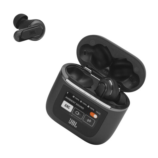 JBL Tour Pro 2 - Black - True wireless Noise Cancelling earbuds - Detailshot 4 JBL Tour Pro 2 - Black - True wireless Noise Cancelling earbuds - Detailshot 4