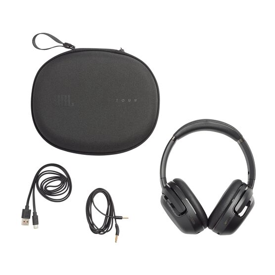 JBL Tour One M2 - Black - Wireless over-ear Noise Cancelling headphones - Detailshot 8 JBL Tour One M2 - Black - Wireless over-ear Noise Cancelling headphones - Detailshot 8