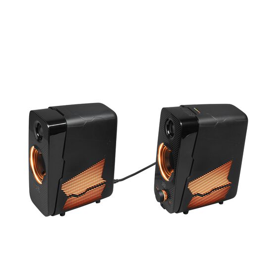 JBL Quantum Duo - Black Matte - PC Gaming Speakers - Detailshot 5 JBL Quantum Duo - Black Matte - PC Gaming Speakers - Detailshot 5
