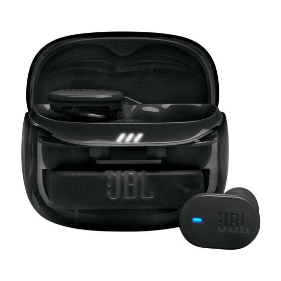JBL Tune Buds 2 Ghost Edition - Ghost Black - True Wireless Noise Cancelling Earbuds - Hero JBL Tune Buds 2 Ghost Edition - Ghost Black - True Wireless Noise Cancelling Earbuds - Hero