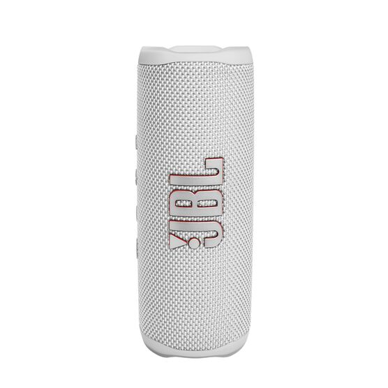 JBL Flip 6 - White - Portable Waterproof Speaker - Hero JBL Flip 6 - White - Portable Waterproof Speaker - Hero