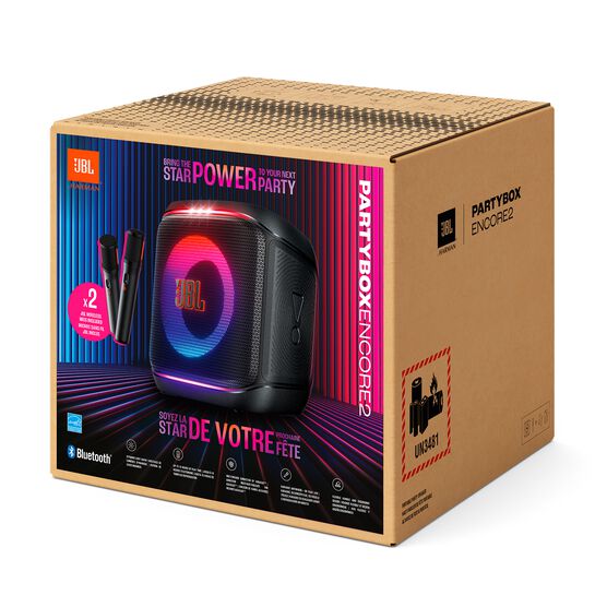 JBL PartyBox Encore 2 - Black - Portable party speaker with 1 mic - Detailshot 6 JBL PartyBox Encore 2 - Black - Portable party speaker with 1 mic - Detailshot 6