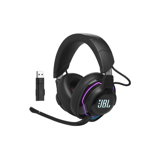 JBL Quantum 910 Wireless - Black - Wireless over-ear performance gaming headset with head  tracking-enhanced, Active Noise Cancelling and Bluetooth - Detailshot 13 JBL Quantum 910 Wireless - Black - Wireless over-ear performance gaming headset with head  tracking-enhanced, Active Noise Cancelling and Bluetooth - Detailshot 13