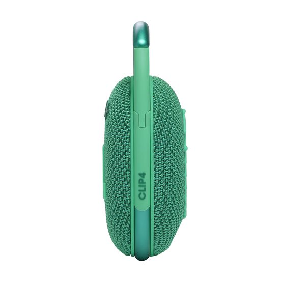 JBL Clip 4 Eco - Green - Ultra-portable Waterproof Speaker - Right JBL Clip 4 Eco - Green - Ultra-portable Waterproof Speaker - Right