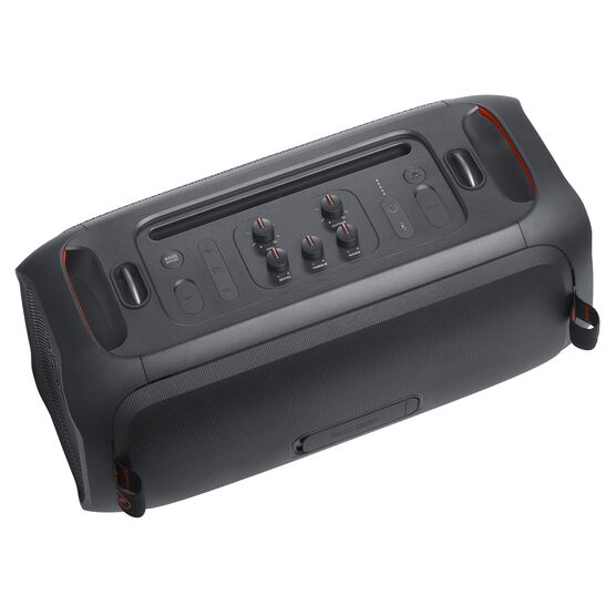 JBL PartyBox On-the-Go Essential - Black - Portable party speaker with built-in lights and wireless mic - Detailshot 7 JBL PartyBox On-the-Go Essential - Black - Portable party speaker with built-in lights and wireless mic - Detailshot 7