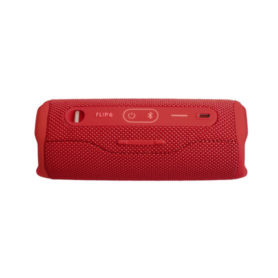 JBL Flip 6 - Red - Portable Waterproof Speaker - Bottom JBL Flip 6 - Red - Portable Waterproof Speaker - Bottom