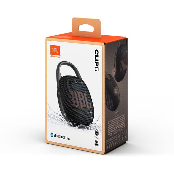 JBL Clip 5 - Black - Ultra-portable waterproof speaker - Detailshot 15 JBL Clip 5 - Black - Ultra-portable waterproof speaker - Detailshot 15