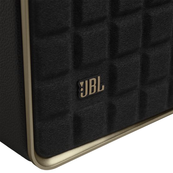 JBL Authentics 500 - Black - Hi-fidelity smart home speaker with Wi-Fi, Bluetooth and Voice Assistants with retro design. - Detailshot 3 JBL Authentics 500 - Black - Hi-fidelity smart home speaker with Wi-Fi, Bluetooth and Voice Assistants with retro design. - Detailshot 3