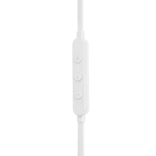 JBL Tune 310C USB - White - Wired Hi-Res In-Ear Headphones - Detailshot 4